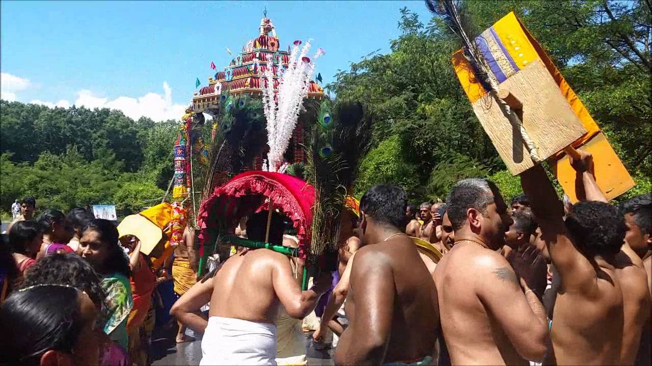 Ilankai Nallur Ther festival 2016 at Murugan Temple of North America