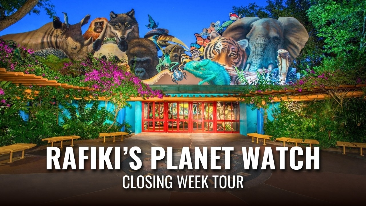 Rafiki&rsquo;s Planet Watch Closing Walkthrough 2026 | Animal Kingdom 4K