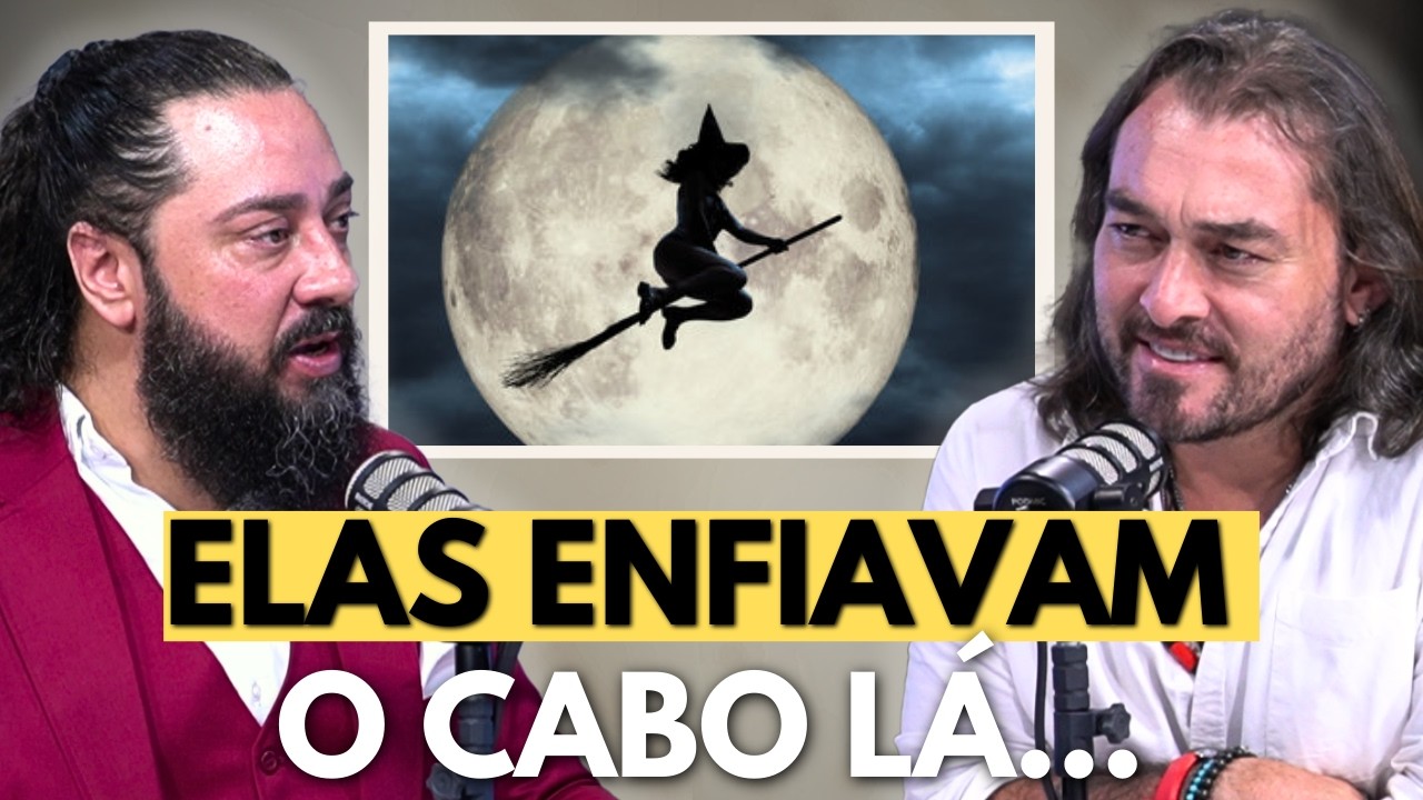 A ORIGEM de bruxas “VOANDO” em vassouras - NÃO É O QUE VOCÊ PENSA