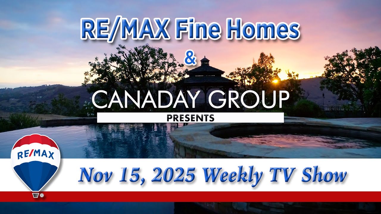 RE/MAX Fine Home & Canaday Group - Nov 15, 2025 TV Show 🗣️  🧠  🥰   orangecountyrealestate 🏠🏠