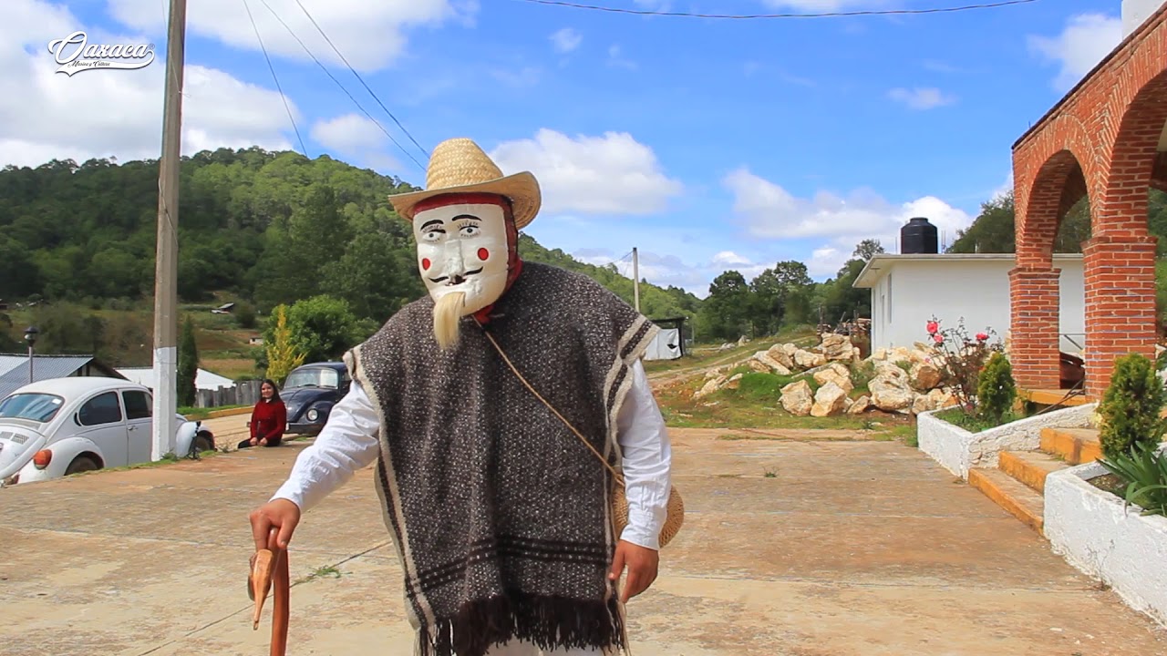 CHILOLOS DE HIDALGO, CHALCATONGO, DETRAS DE CAMARAS EN LA ENTREVISTA CON TV AZTECA
