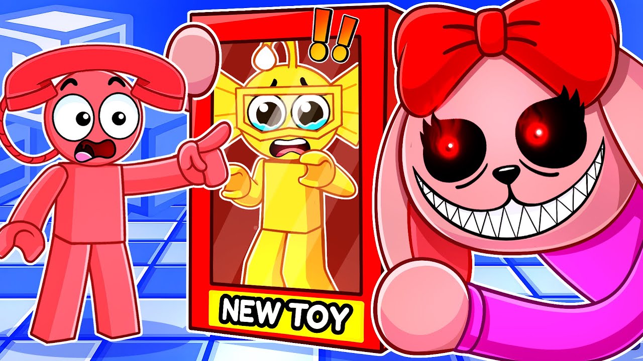 We're TRAPPED AS TOYS in Roblox Dolly's Factory..