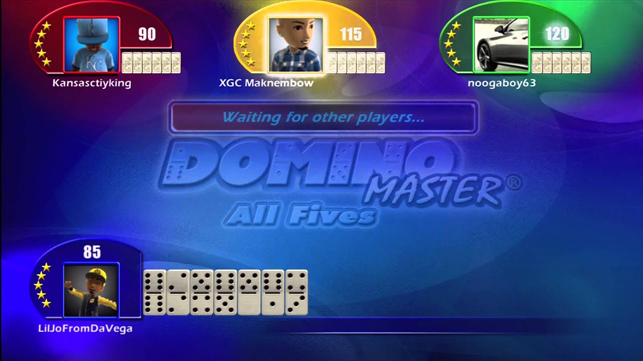 [HD] Domino Master : Xbox Live Multiplayer ( All 5's)