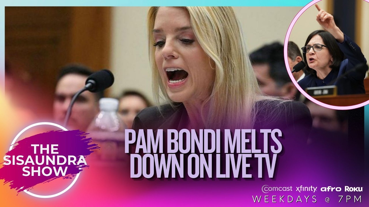 Pam Bondi MELTS DOWN on Live TV