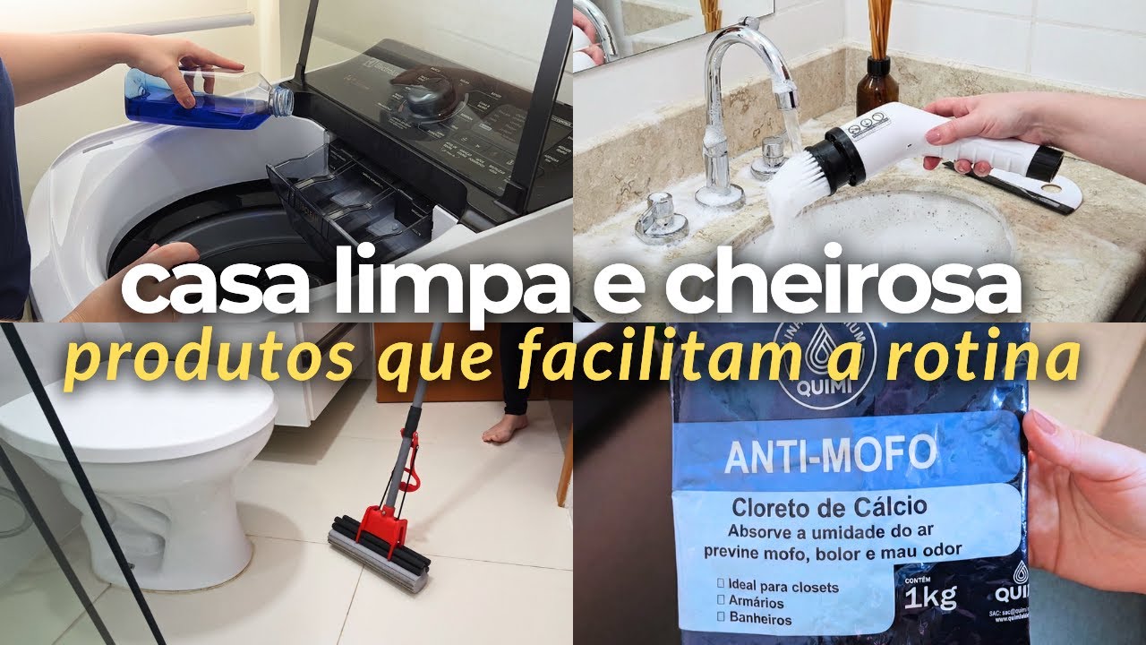 VLOG DE FAXINA ✨ dicas de produtos de limpeza, escova elétrica 12 em 1, antimofo caseiro