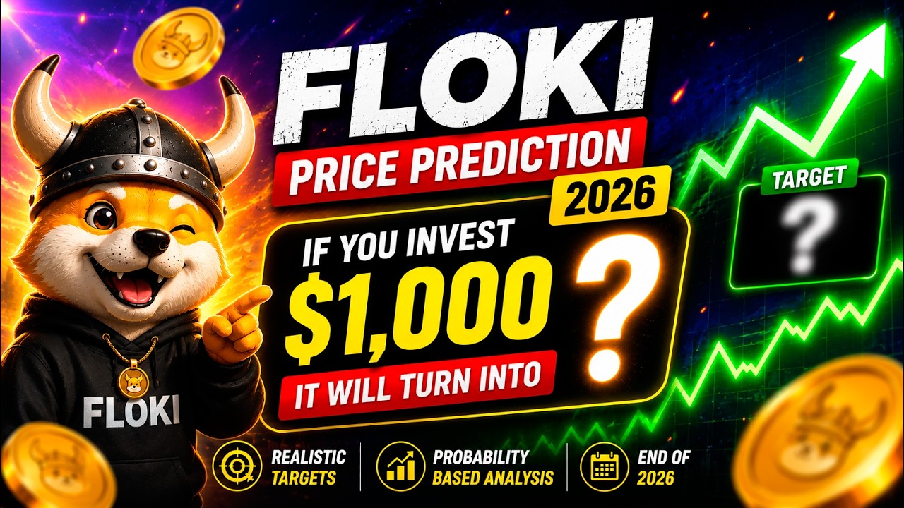 Прогноз цены Floki на 2026 год: во что могут превратиться $1000?