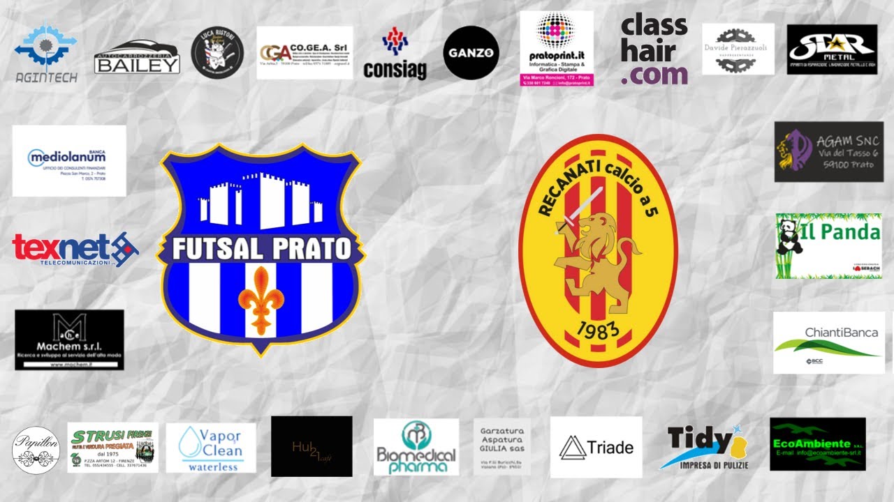 FUTSAL PRATO vs RECANATI C5 (HIGHLIGHTS)