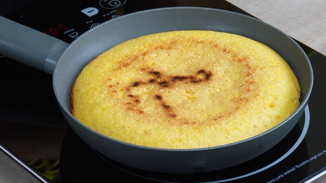 Cuscuz de Frigideira 🍞 NÃO COMA PÃO com TRIGO pronto em 5 minutos   SEM GLÚTEN