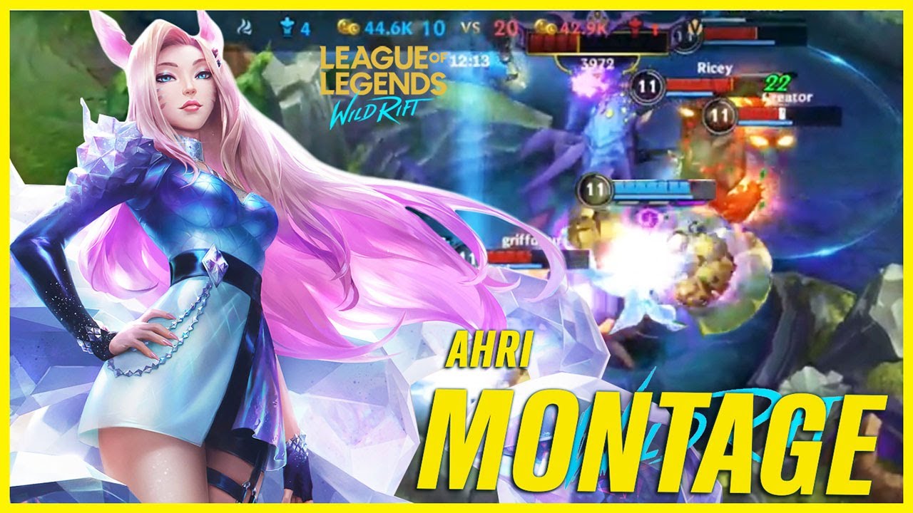 Wild Rift AHRI Montage - Best AHRI Plays | LoL Wild Rift Montage#2