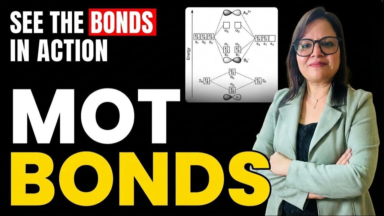 MOT Bonds for NEET 2026 / Bond Order, Magnetic Nature Explained | Neeti Maam | Dr VA NEE NI