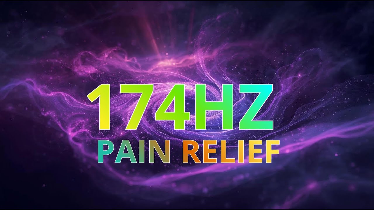 174Hz  Solfeggio Frequencies | For Natural Pain Relief & Tension Release Solution  – Live Healing