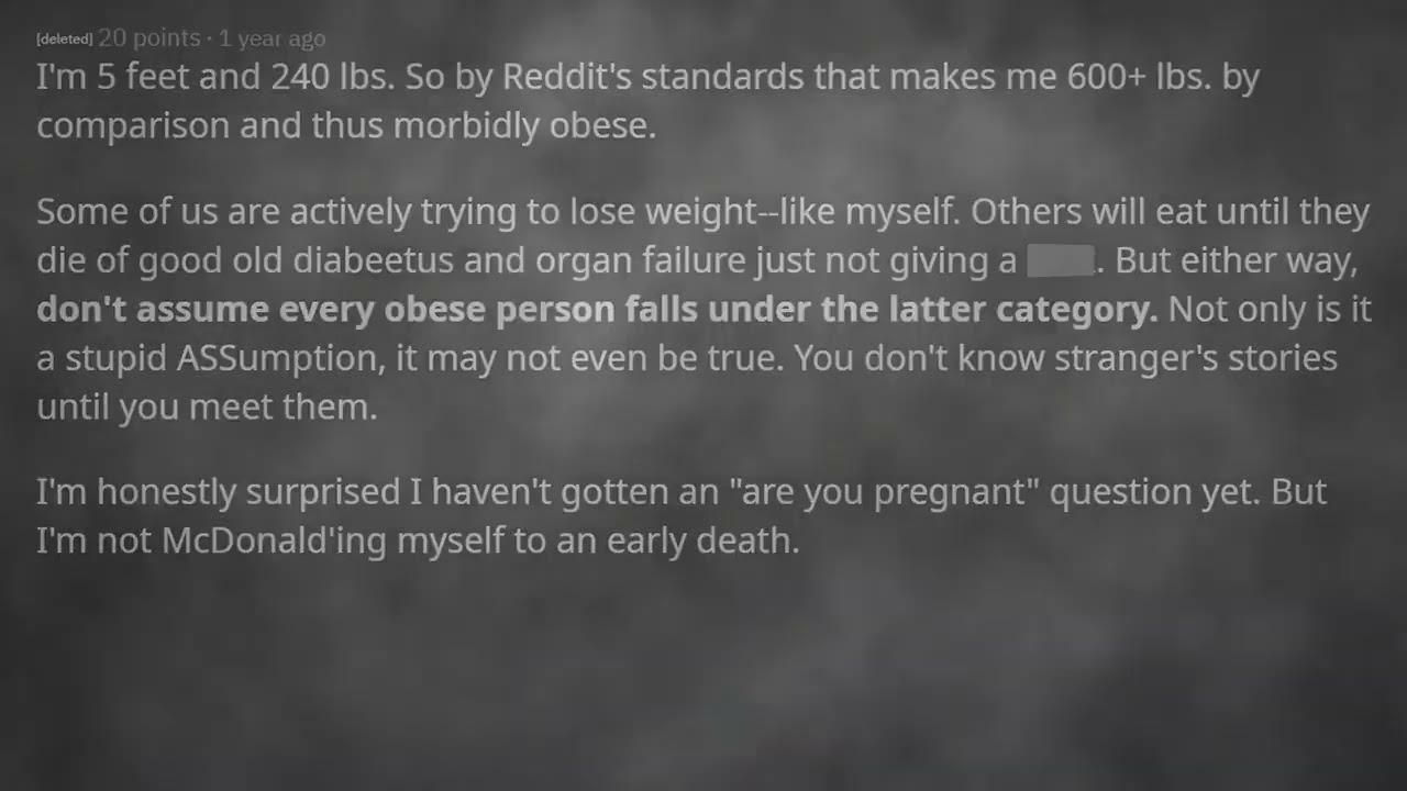 Obese People Reveal Things Nobody Knows About Obesity #3