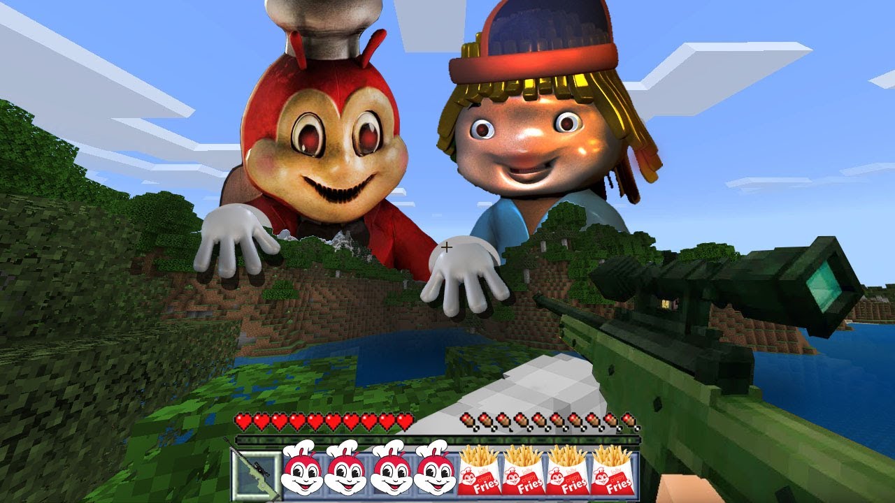 I Found Evil Jollibee and Evil POPO in Minecraft Pocket Edition...
