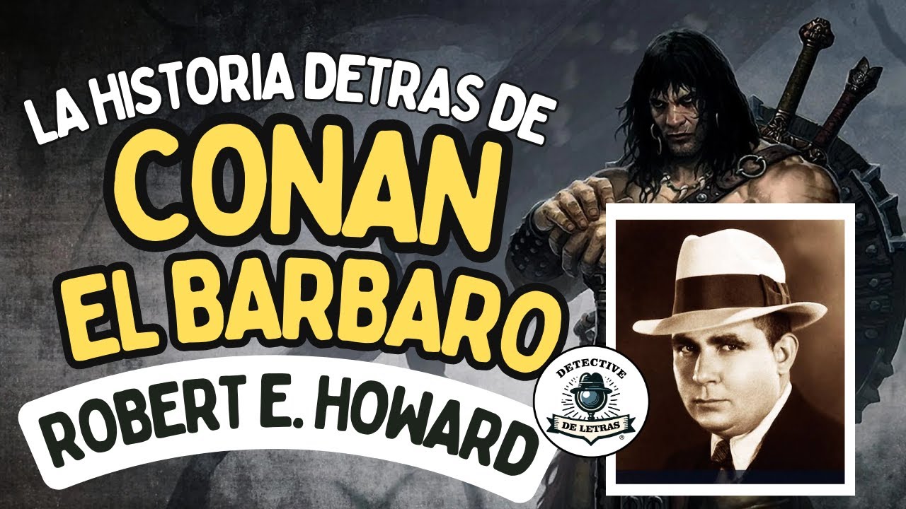 ¿Quién fue Robert E. Howard? Creador de Conan el Barbaro, Solomon Kane  Rey Kull #comics #historieta