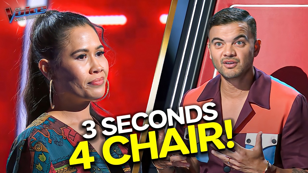 She Opened Her Mouth…And Got An INSTANT 4 Chair Turn! | The Voice