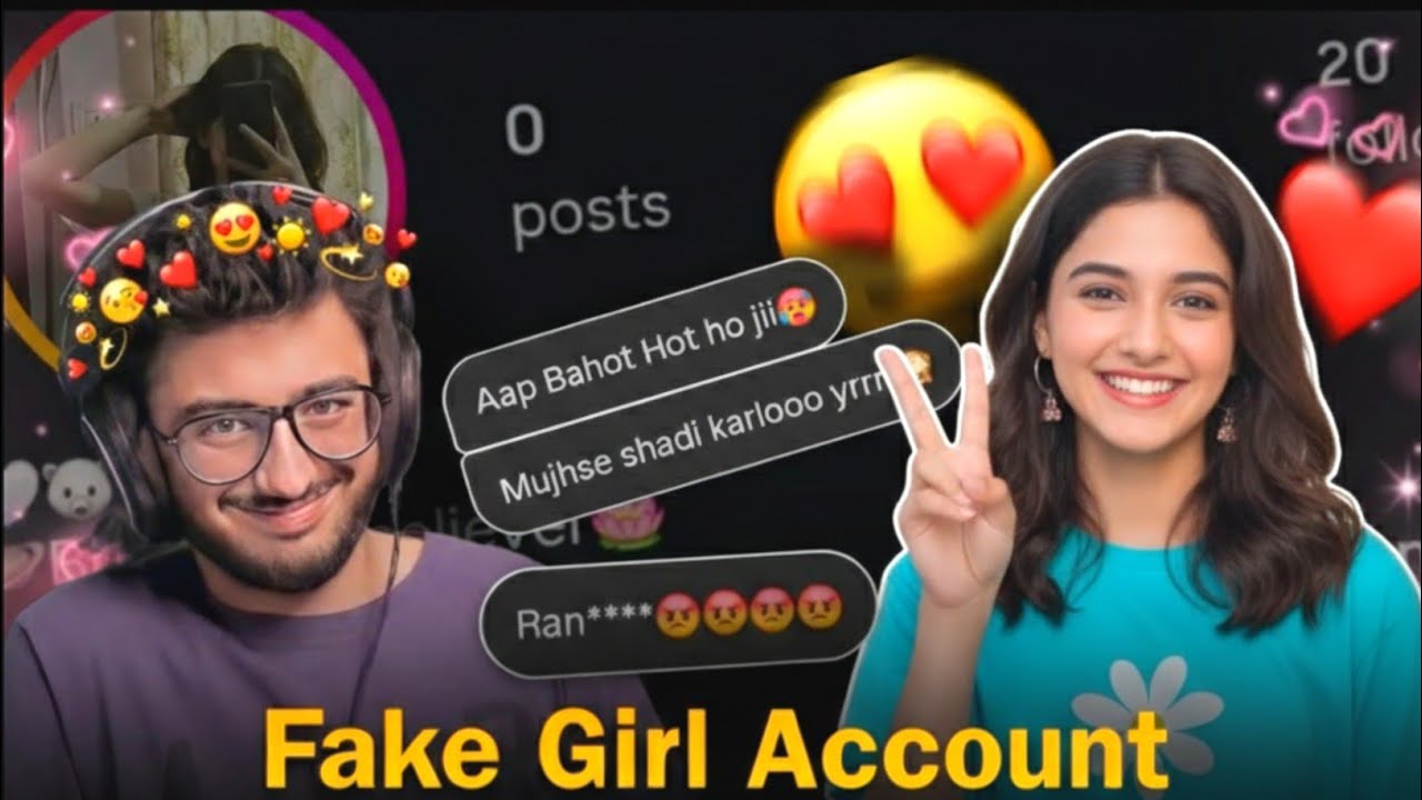 i Create Girl Fake instagram Account for Experiment 💀