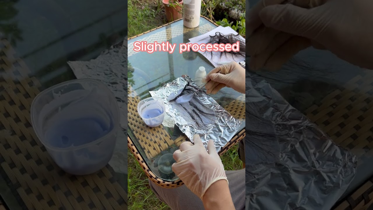 bleach test our 7a grade hair DAI LOC HAIR