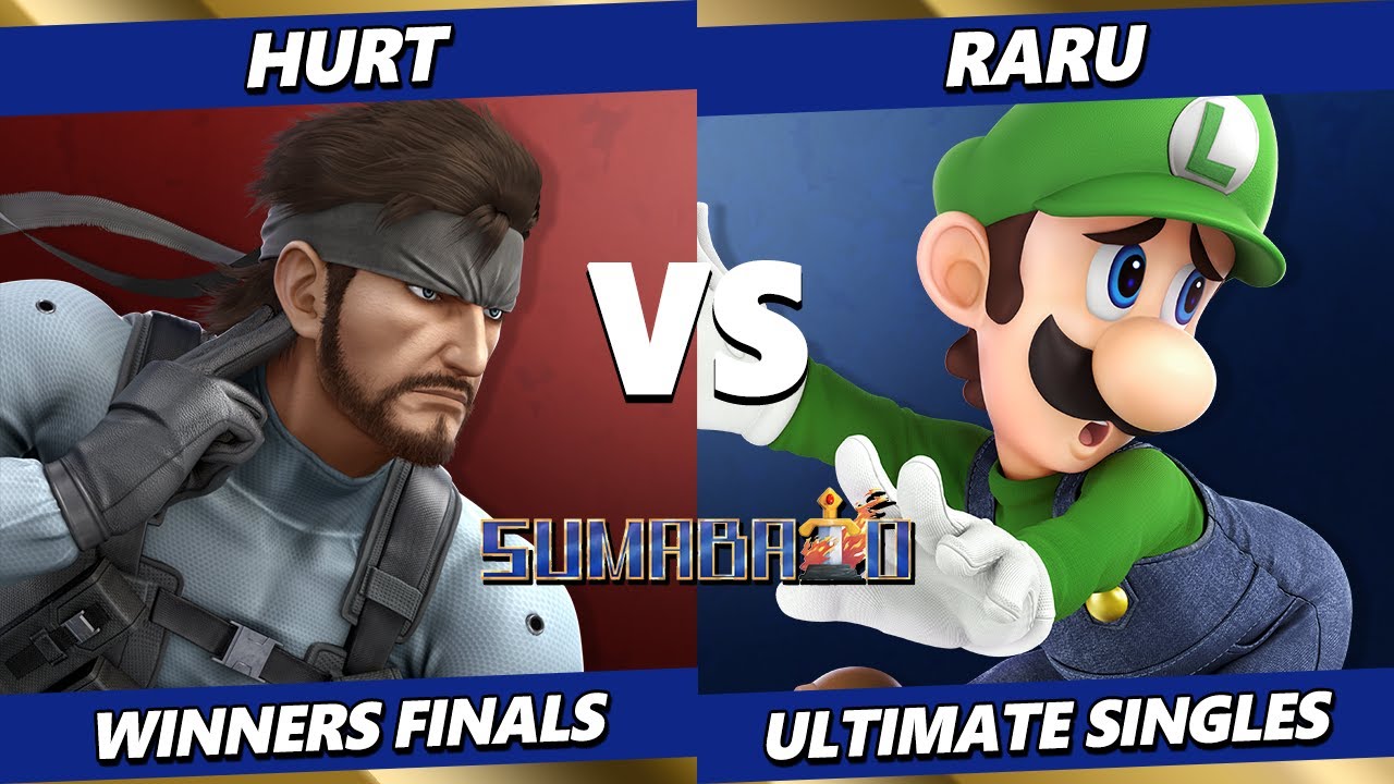 Sumabato 50 WINNERS FINALS - Hurt (Snake) Vs. Raru (Luigi) Smash Ultimate - SSBU