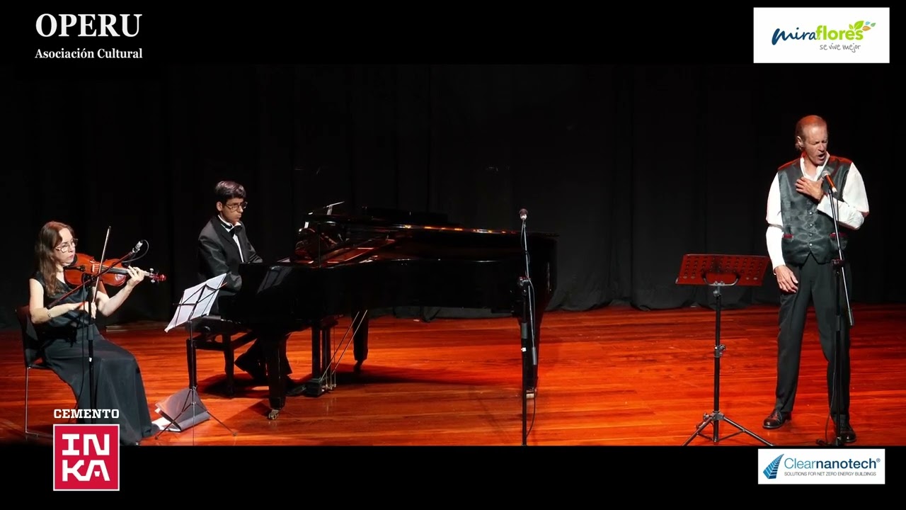 "Amor ti vieta"("Fedora"/U. Giordano)J. Schofield, Duo BelMusica, 17/12/2025,Miraflores