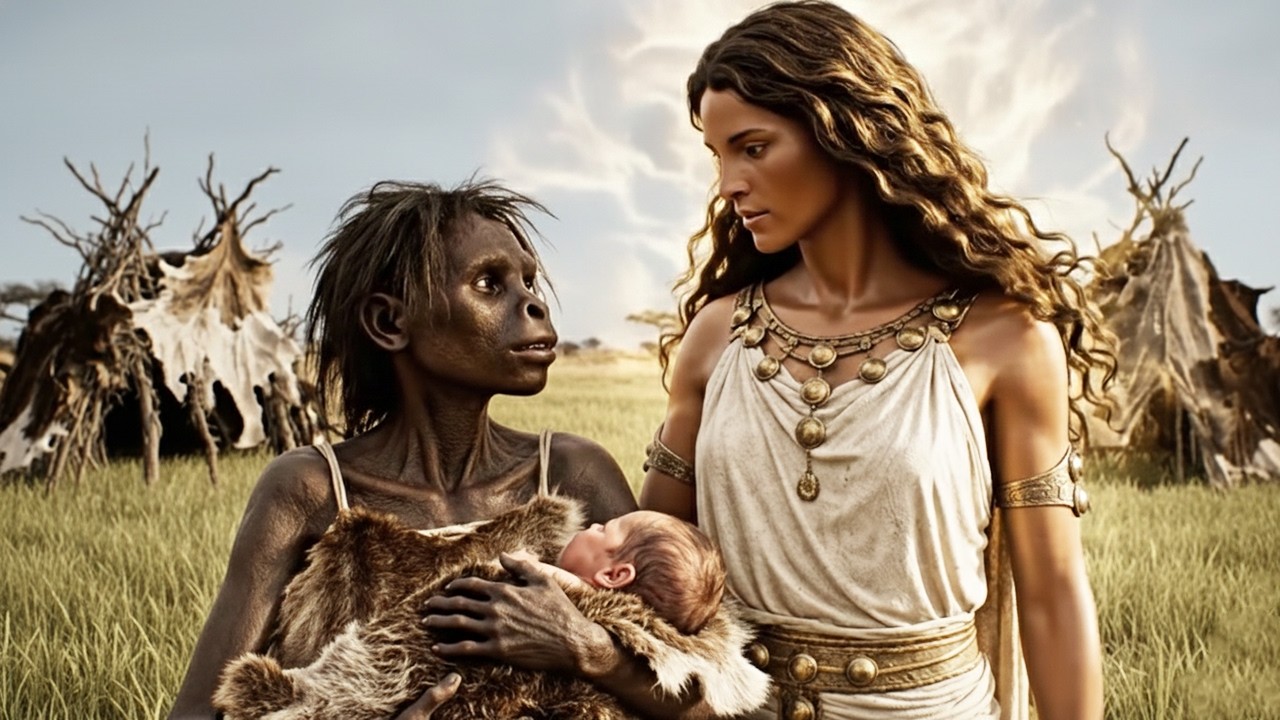 NEWBORN, PREGNANT vs GODDESS HERA ✨ Survival challenge of Early Humans | Stone Age (3D CGI)