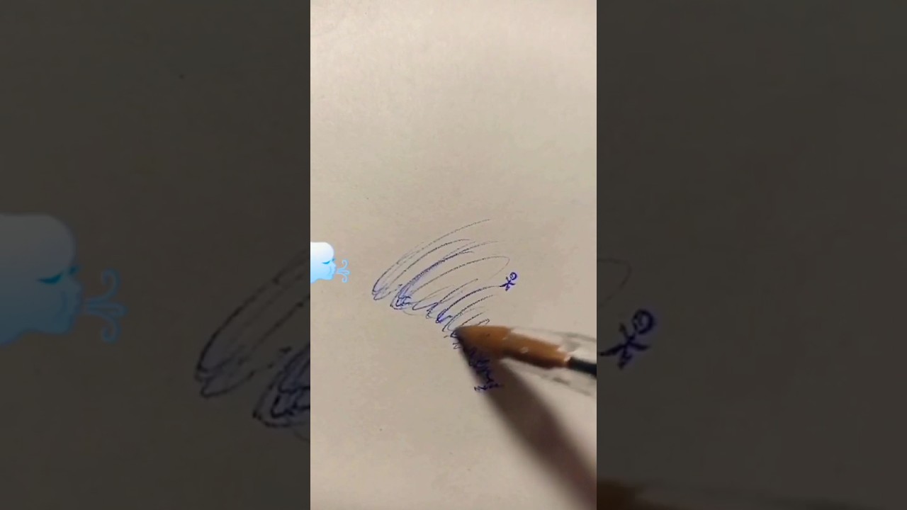 😱 C&oacute;mo dibujar mejor Tornados 🌪️Dibuja Viento #dibujazos #art #tecnicasdedibujo #drawing #boceto