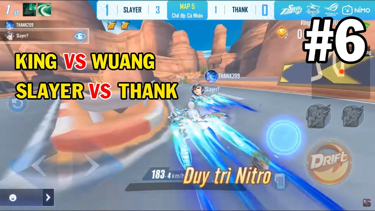 Đường Đua Cực Tốc Mùa Đông 2025 #6 - King vs Wuang, Slayer vs Thank