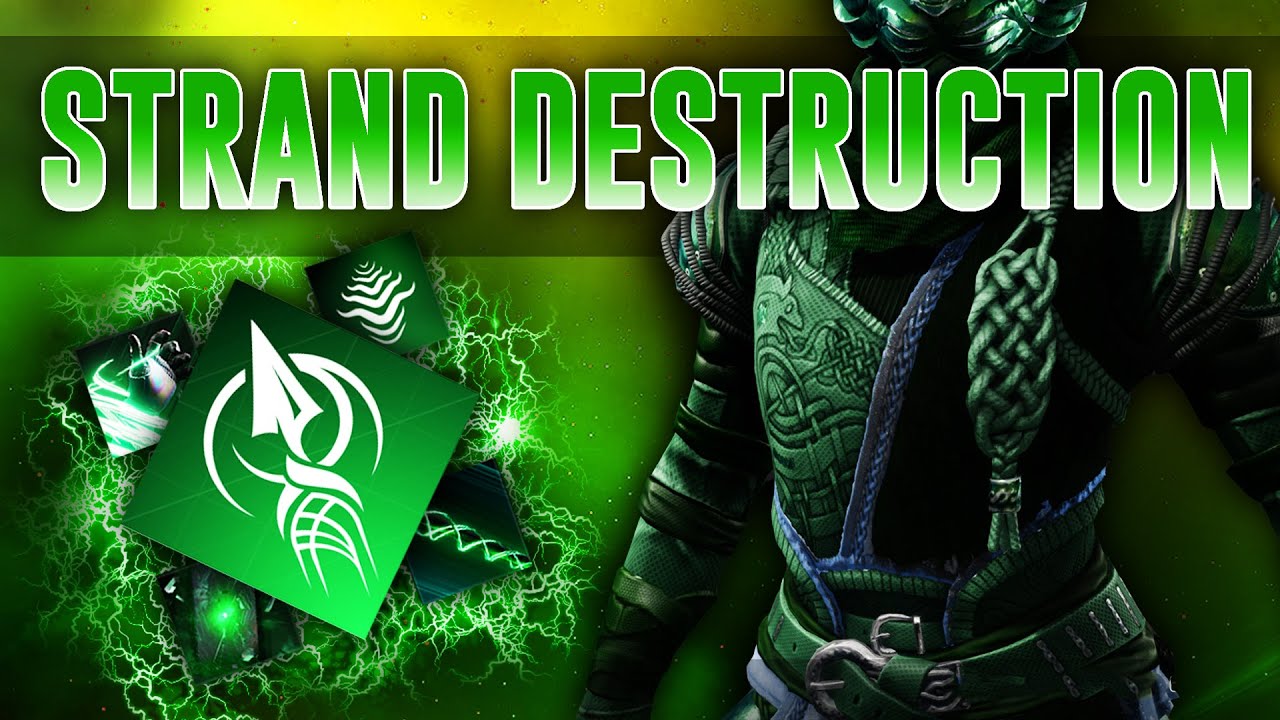 This BROKEN Strand Hunter Build Creates COMPLETE DESTRUCTION in END GAME... [Destiny 2 Hunter Build]