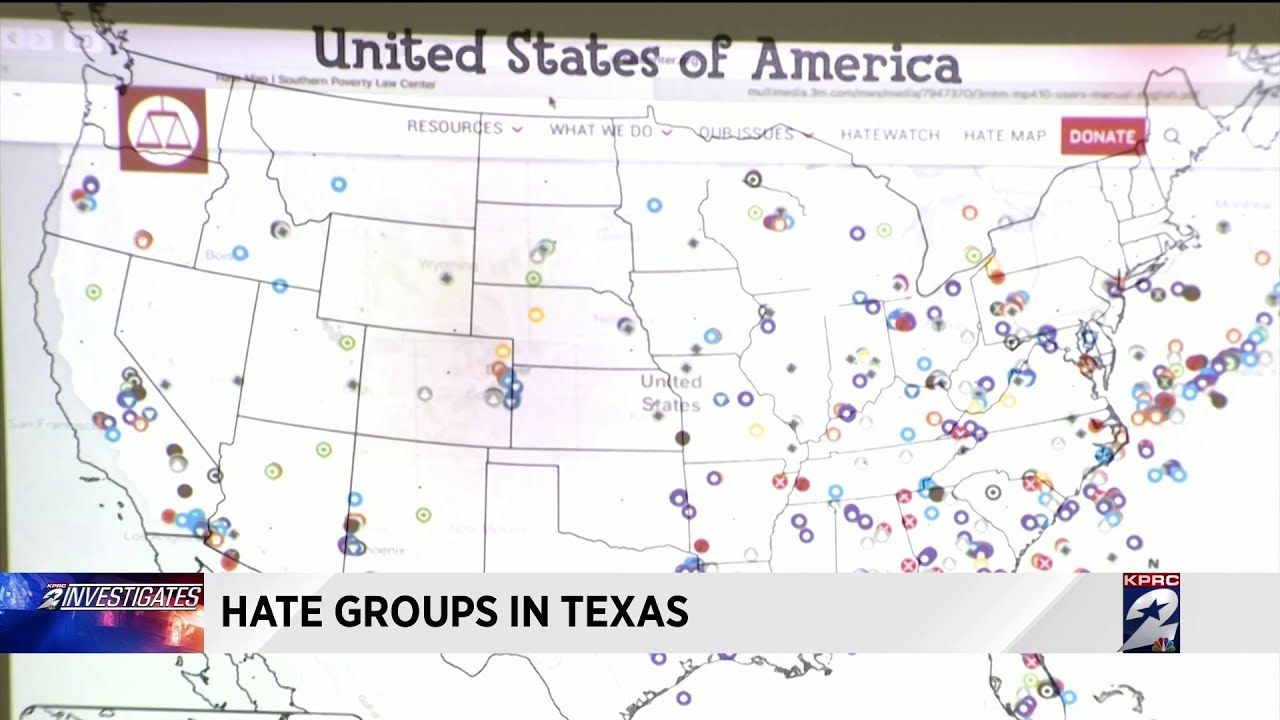 Hate groups in Texas
