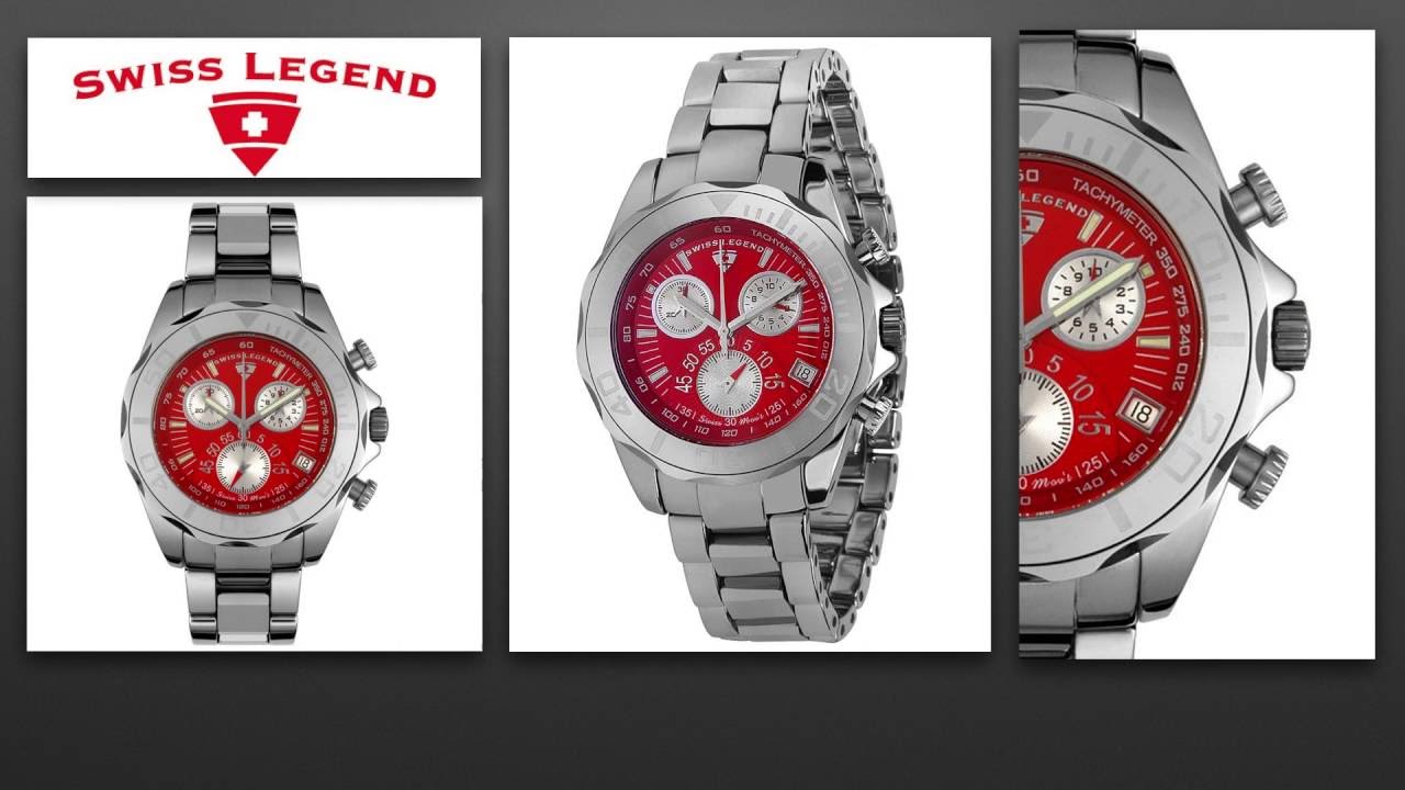Swiss Legend Men's T8010-55 Tungsten Collection Chronograph Watch