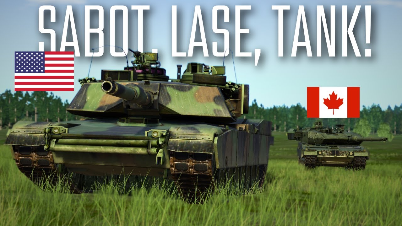 M1A2 Abrams & Leopard 2 Tank Gunners LEARNING Each Other's Fire Commands