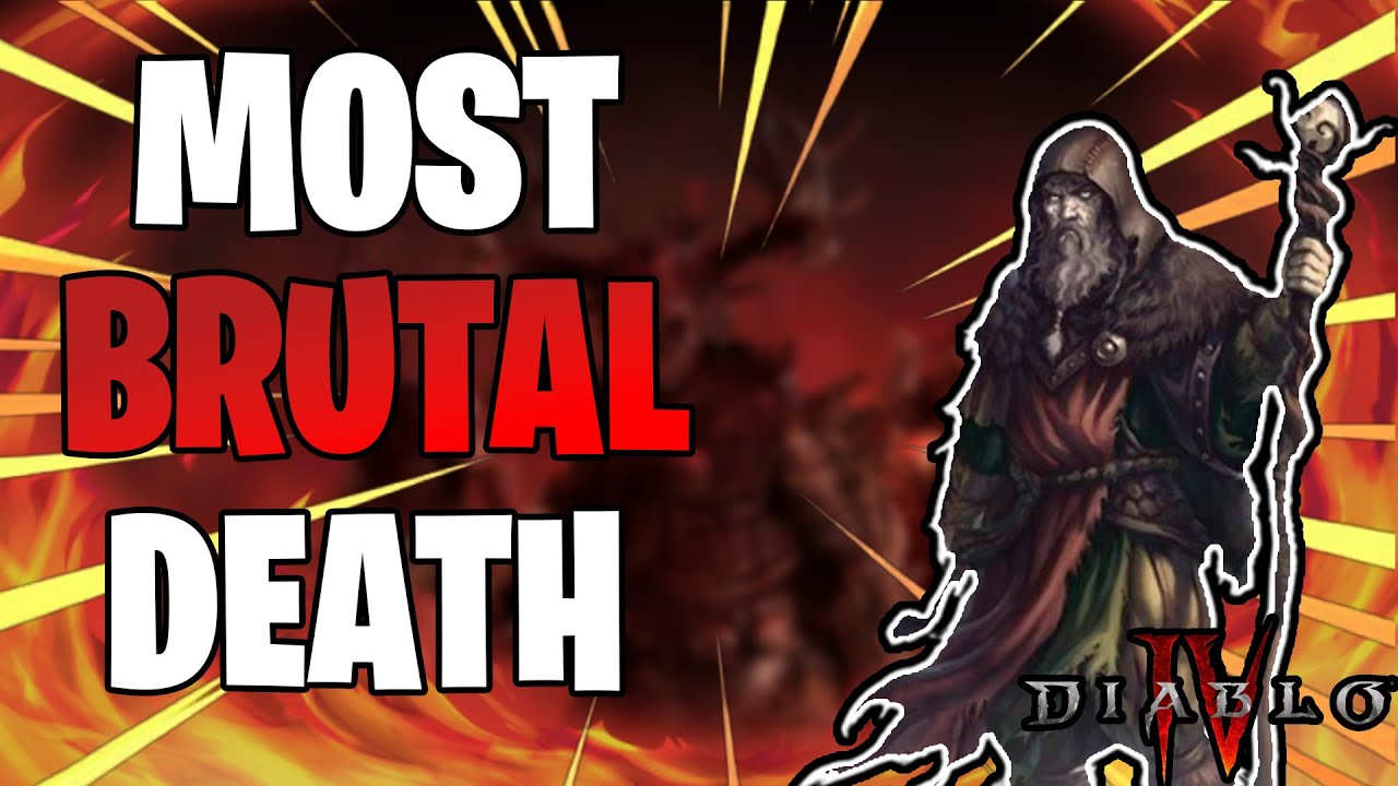 This DRUID Had the Most Brutal Death | Diablo IV
