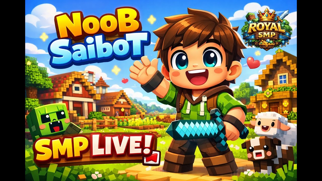 ROYAL SMP LIVE 💎 Ultimate Survival Adventure
