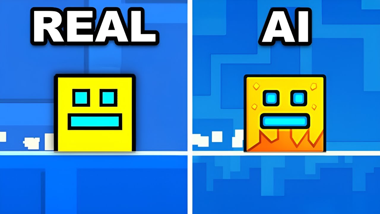 ChatGPT делает Geometry Dash