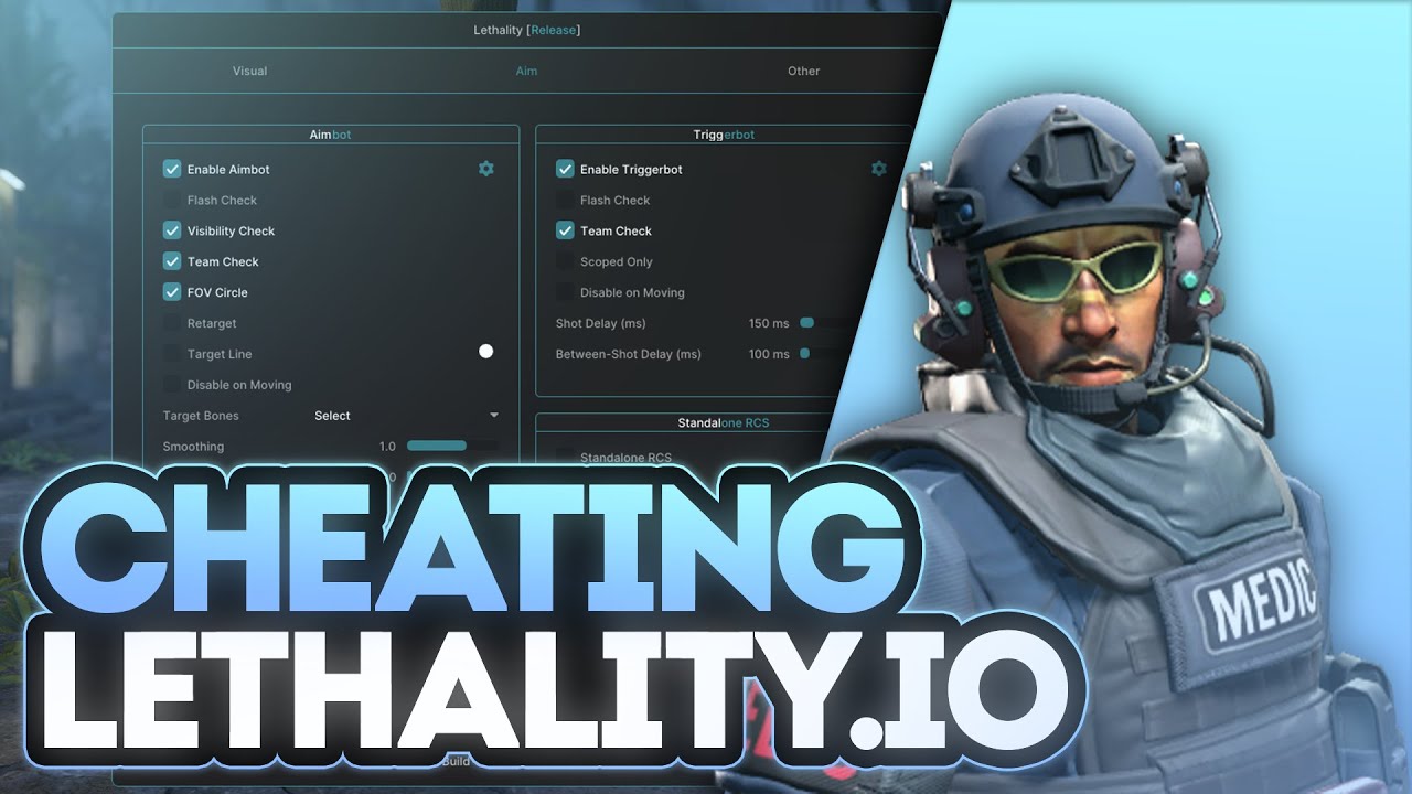 LETHALITY.IO CS2 EXTERNAL CHEAT SHOWCASE