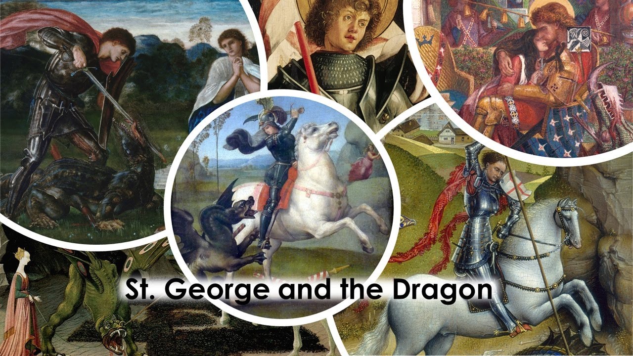 The Story of St. George and the Dragon in paintings