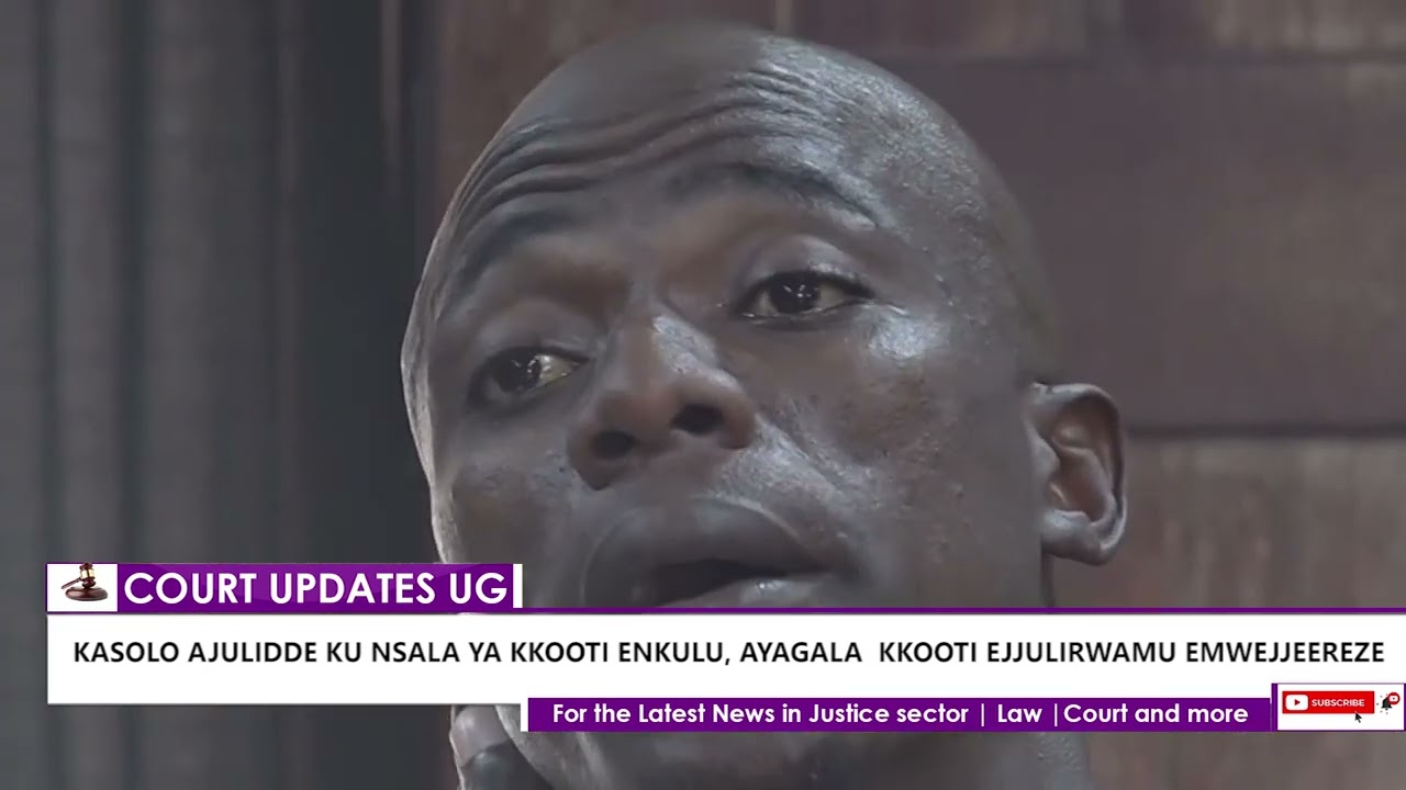 Kasolo ajulidde ku nsala ya kkooti, ayagala bamwejjeereze