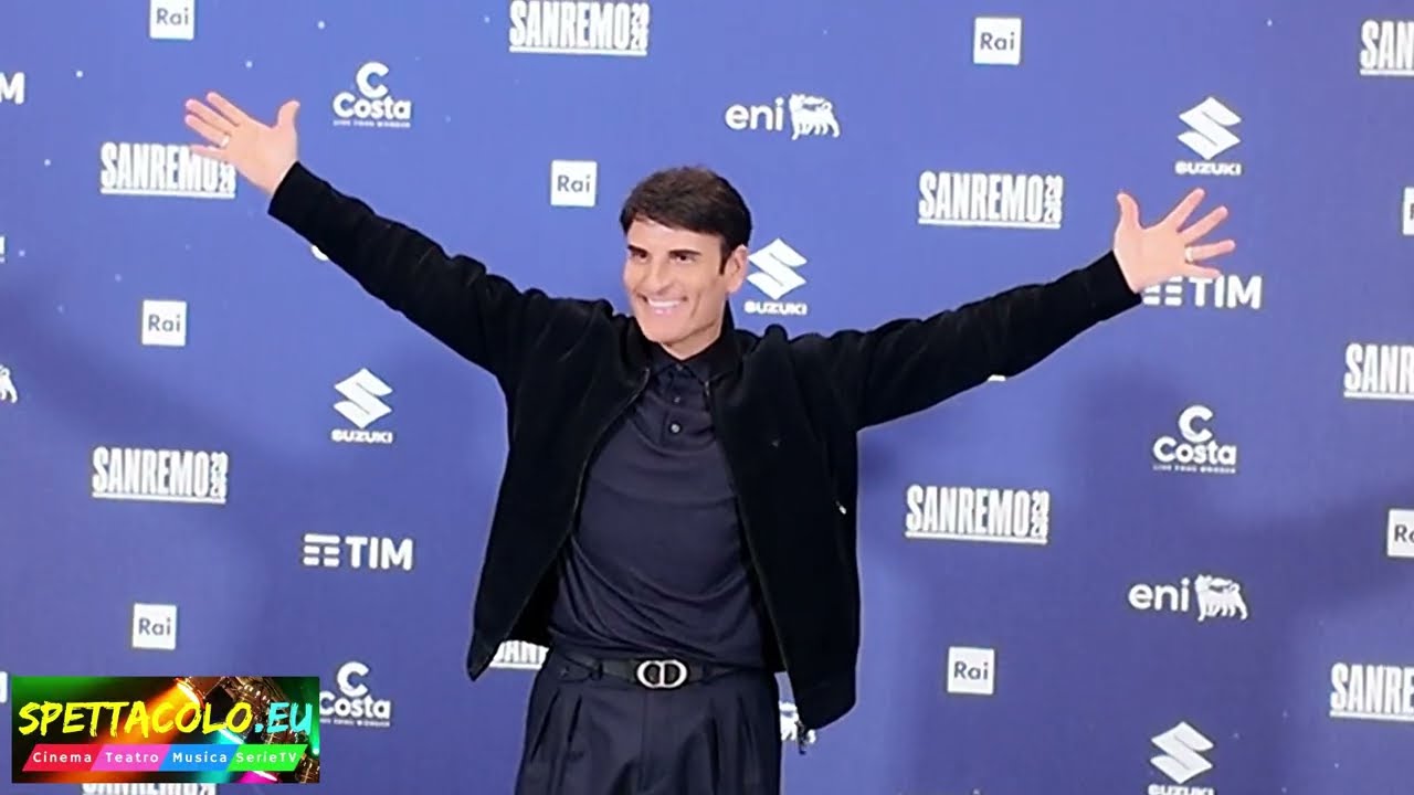 Sanremo 2026, Sal Da Vinci photocall e backstage conferenza