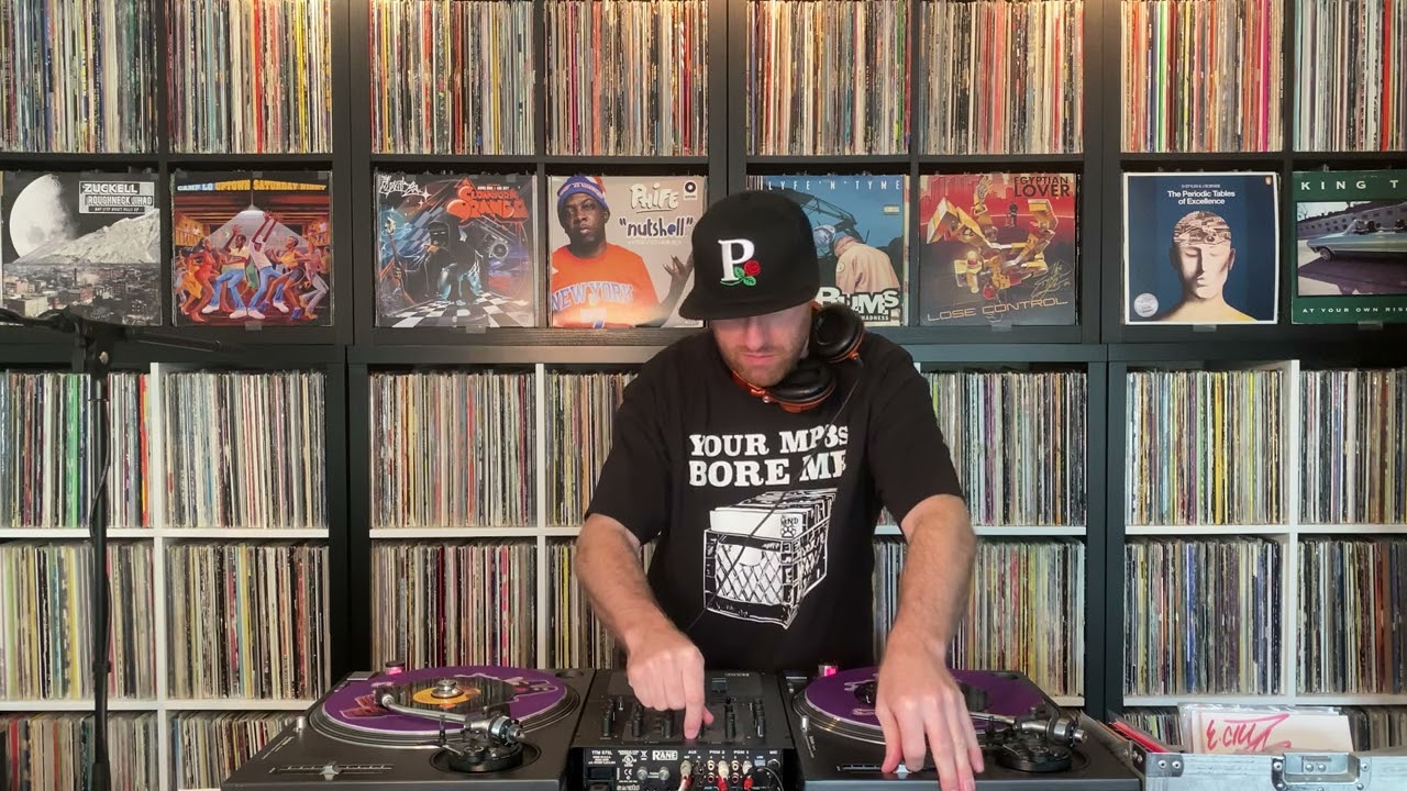DJ Wicked spinning 45s on 4/5 day!