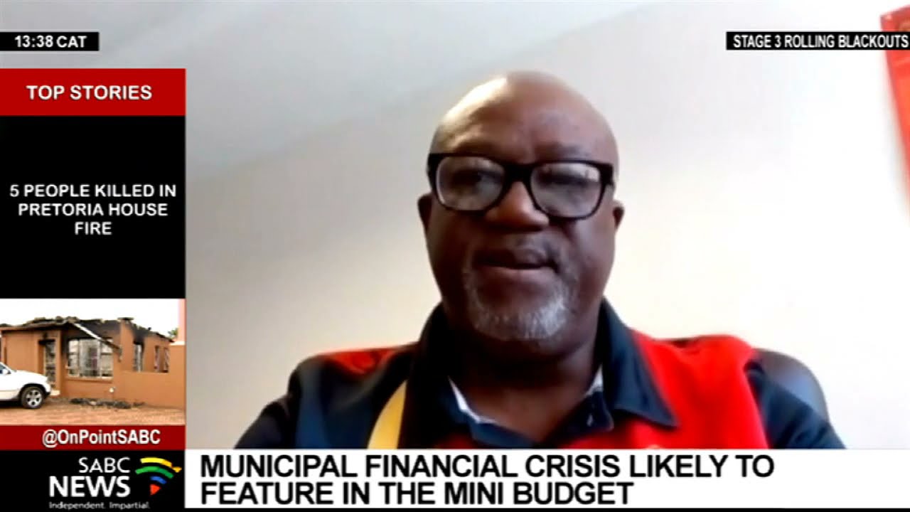 MTBPS 2021 | Municipal financial crisis likely to feature in the mini budget