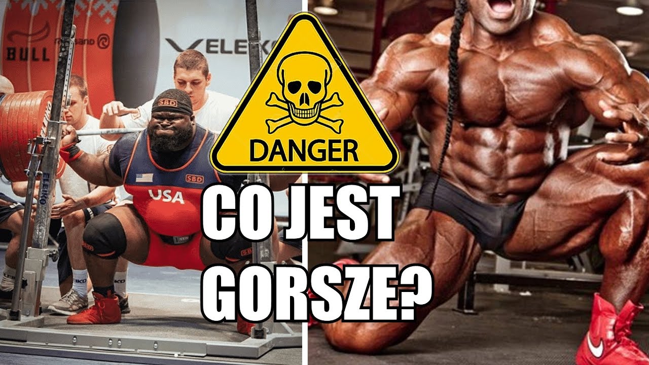 Co jest bardziej niebezpieczne - KULTURYSTYKA CZY TRÓJBÓJ?