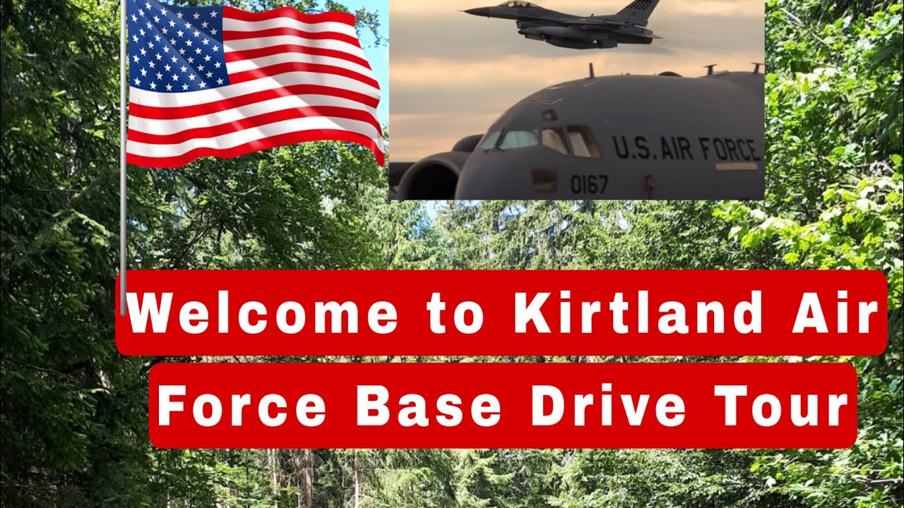 Drive Tour| Welcome to Kirtland Air Force Base| NM, USA| By Mommy’s Love JC Channel