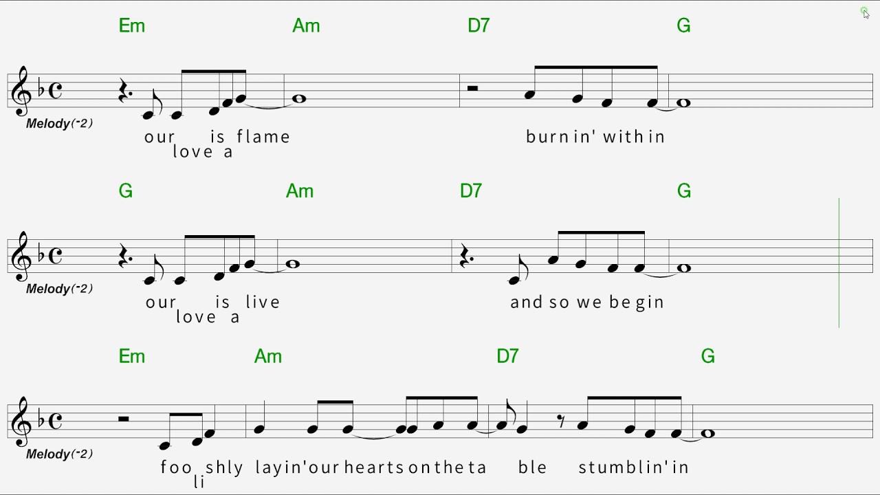 39-5. Stumblin' In - Suzi Quatro & Chris Norman : 반주곡 남자키 G