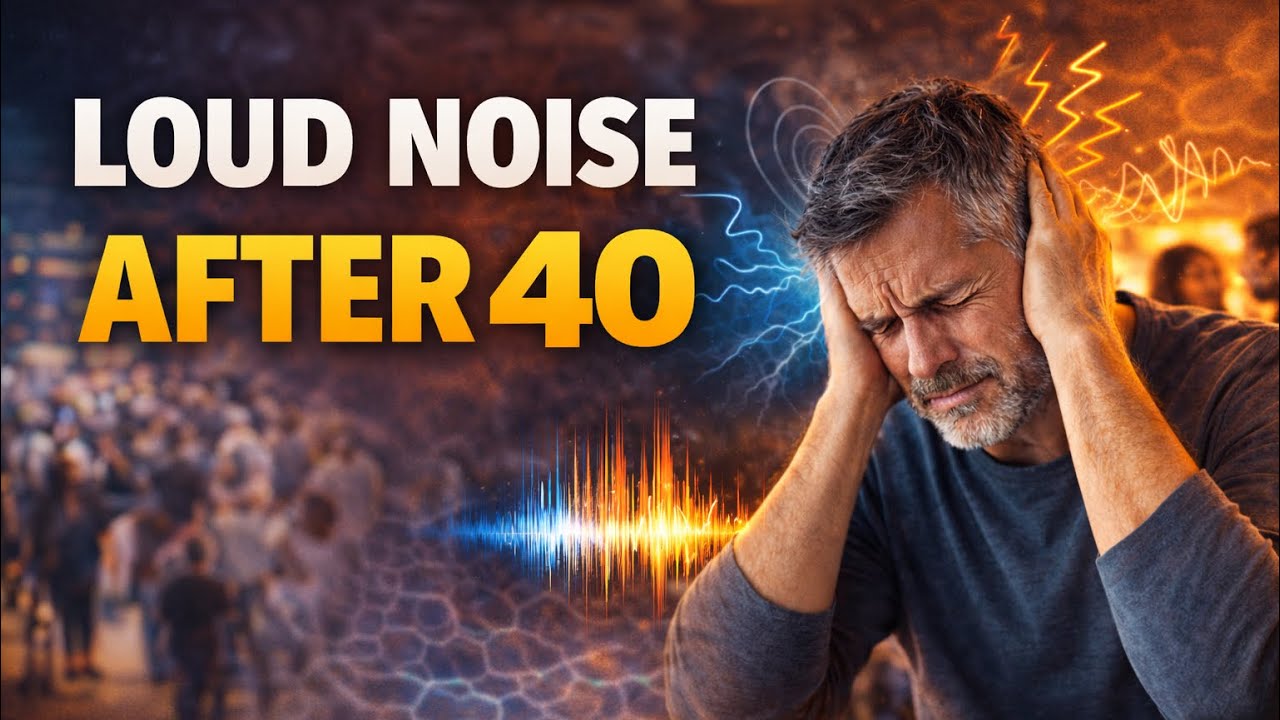 Why Loud Noise Feels Overwhelming After 40