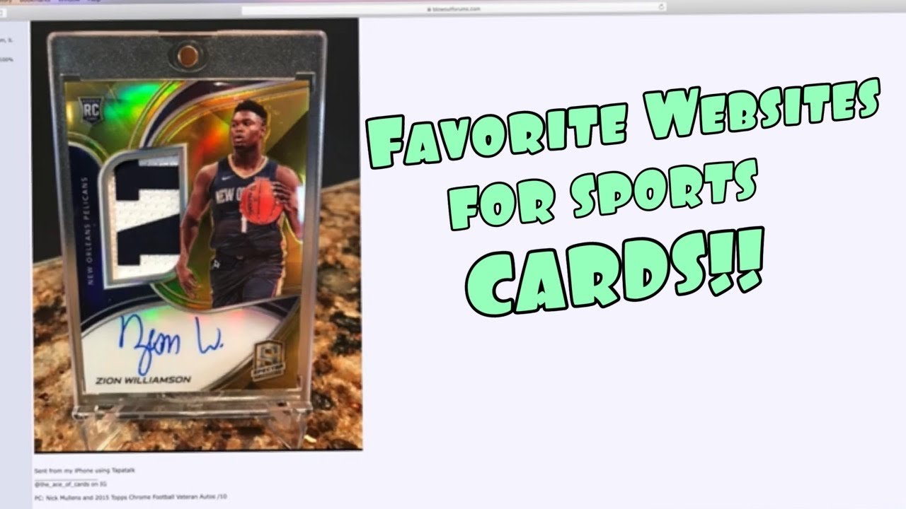 Websites I Use For Cards 101