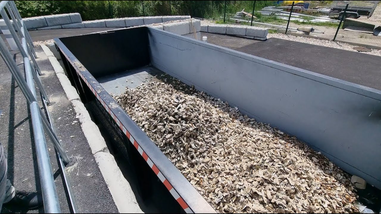 200 tonnes de coquilles d'huîtres revalorisées à Andernos