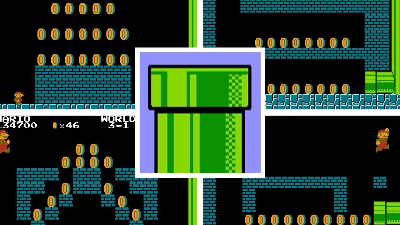 Every BONUS STAGE in Super Mario Bros