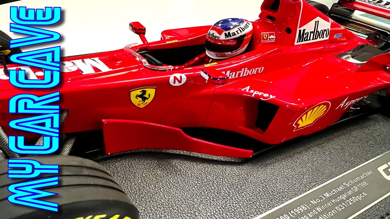 1998 Ferrari F300 M. Schumacher Hungarian GP Winner in 1/12th from GP Replicas