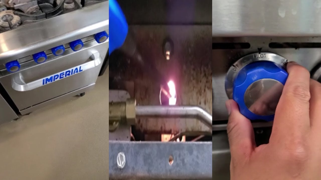 COMO ENCENDER EL PILOTO DE UN OVEN DE LA MARCA IMPERIAL