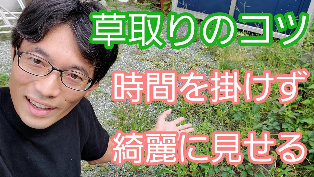 【草取り(草引き)のやり方】時間と手間をかけずに、きれいに見せる除草のポイントとは？🌿🙌