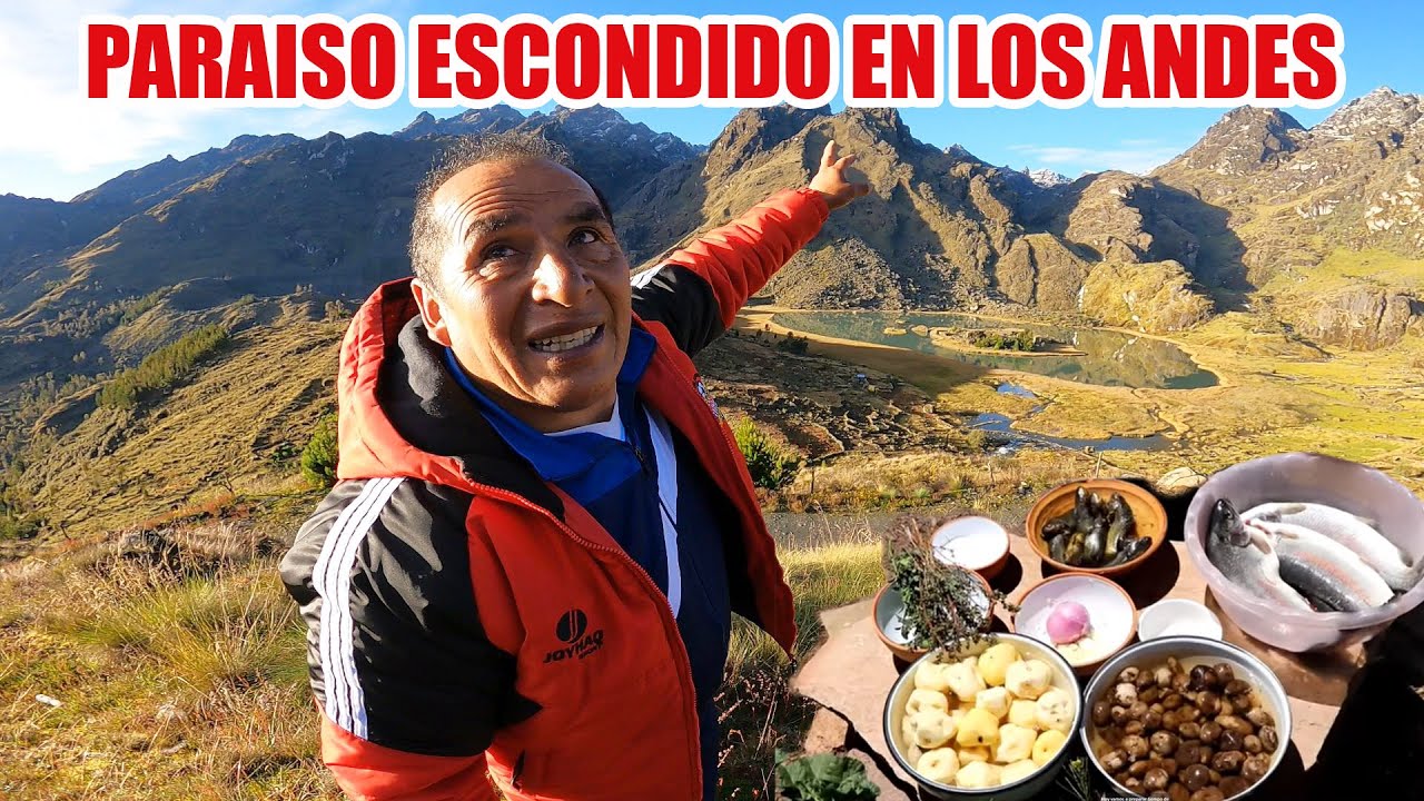 Este HOMBRE VIVE en un PARAISO escondido de los ANDES PERUANOS | Sr. Olderico.